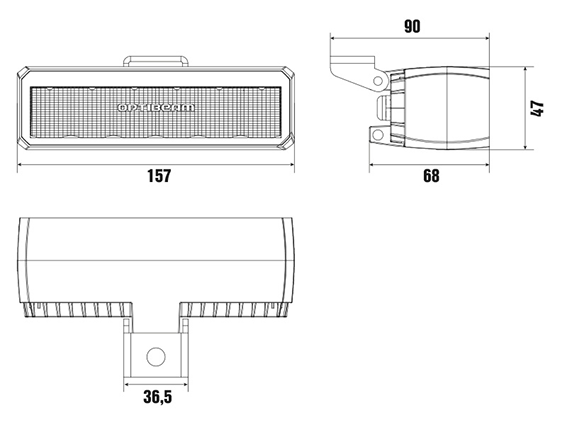 Optibeam SlimX Ambient, arbetsljus